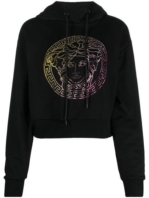 versace hoodie yellow|Versace hoodie women.